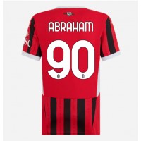 Maglia Calcio AC Milan Tammy Abraham #90 Prima Divisa Donna 2024-25 Manica Corta